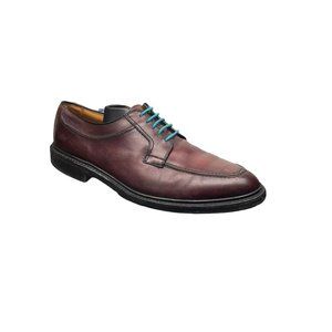 Allen Edmonds Mens Norse 8371 Burgundy Leather Lace-up Oxfords Shoes Size 12